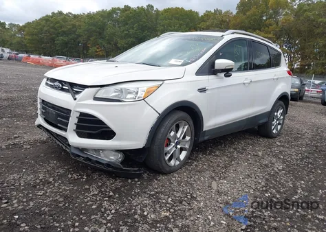 2014 Ford Escape Titanium из США, поврежденный, VIN 1FMCU9J9XEUB91165